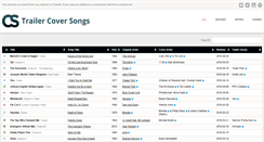 Desktop Screenshot of cover-songs.net